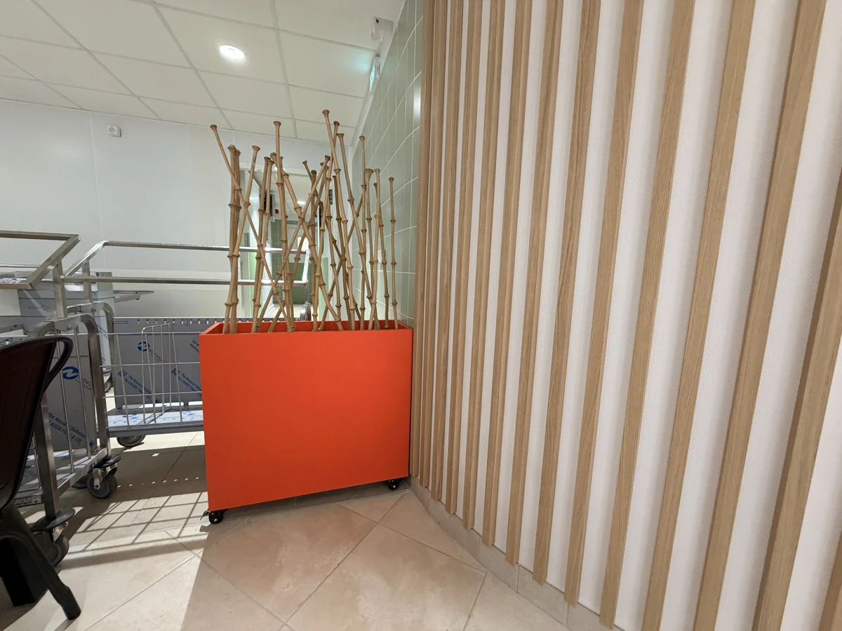 Jardinière mobile — création Flarr