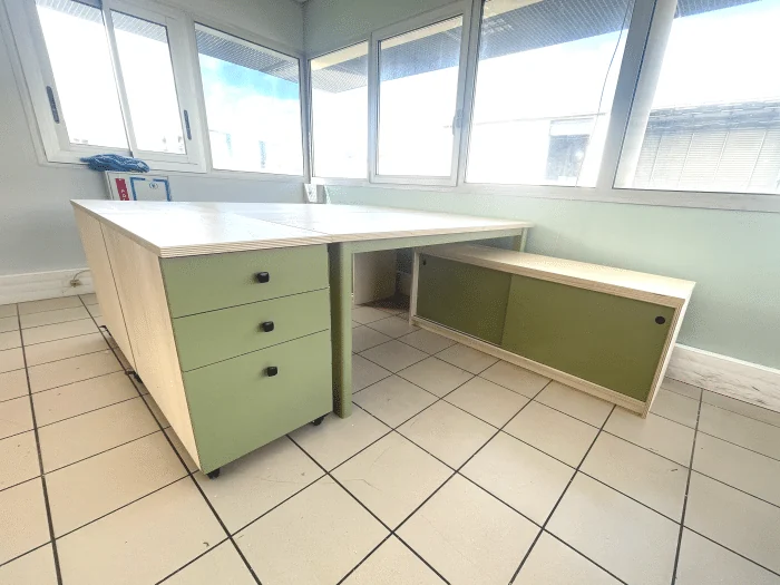 Bureau & caisson mobile — création Flarr