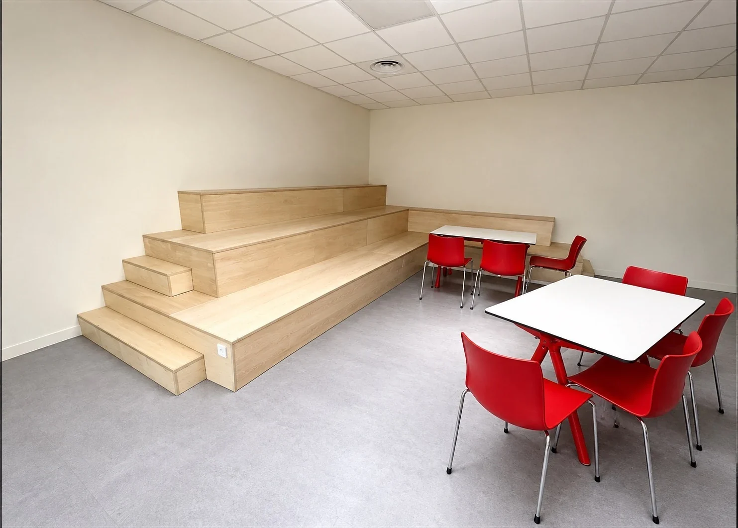 Gradin de convivialité — création Flarr