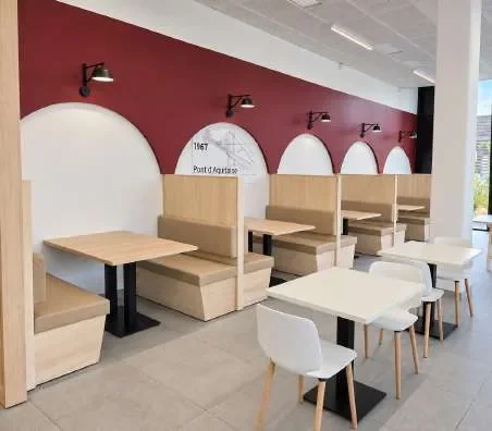 Banquette tapissée — création Flarr